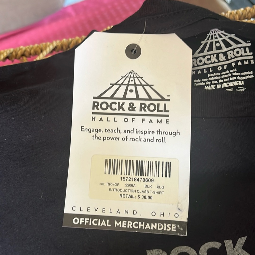 Rock& Roll hall of fame merch